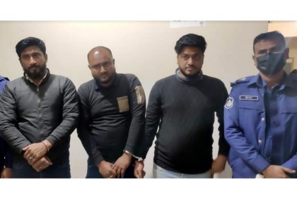 চাঁদপুর নৌ থানায় প্রবেশ করে পুলিশের উপর হামলা, গ্রেফতার ৩