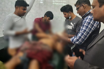 মাদারীপুরে নির্বাচনী সহিংসতায় যুবককে কুপিয়ে জখম