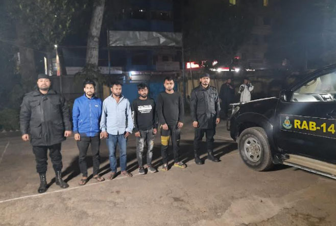 ভৈরবে কামাল হত্যা মামলার ৪ আসামি গ্রেফতার