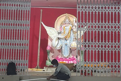 ঢাবিতে সীমিত পরিসরে হবে সরস্বতী পূজা