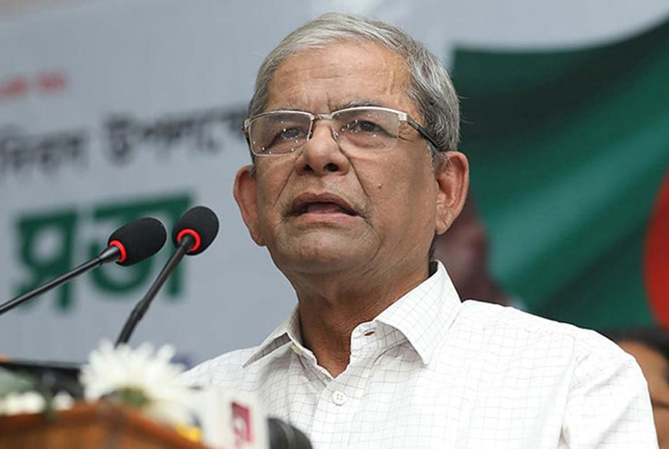 দেশবাসী গভীর শঙ্কার মধ্যে দিনাতিপাত করছে: মির্জা ফখরুল 