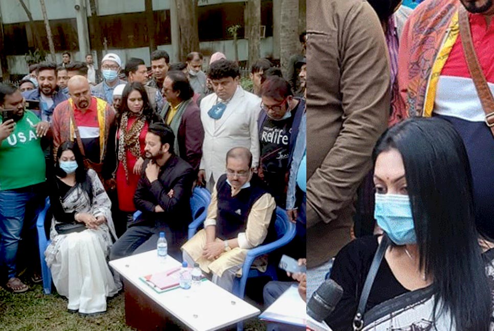 জায়েদ খান ছাড়াই চলছে বৈঠক, এফডিসিতে উত্তেজনা 
