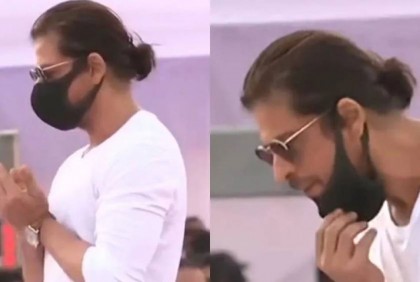 লতার মরদেহের সামনে শাহরুখের মাস্ক নামানো নিয়ে ভারতে চরম বিতর্ক!