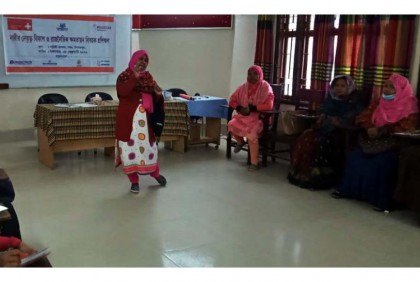 দিনাজপুরে ইউপি নারী মেম্বার ও 
নারীদের কর্মশালা