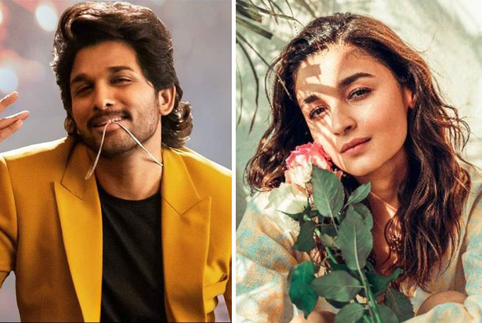 পর্দায় আল্লুর সঙ্গে প্রেম করার ইচ্ছা প্রকাশ আলিয়ার