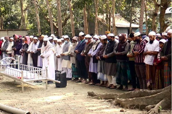 ভূমধ্যসাগরে মারা যাওয়া ইমরানের দাফন সম্পন্ন
