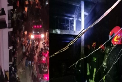 পুরান ঢাকার পলিথিন কারখানার আগুন নিয়ন্ত্রণে

