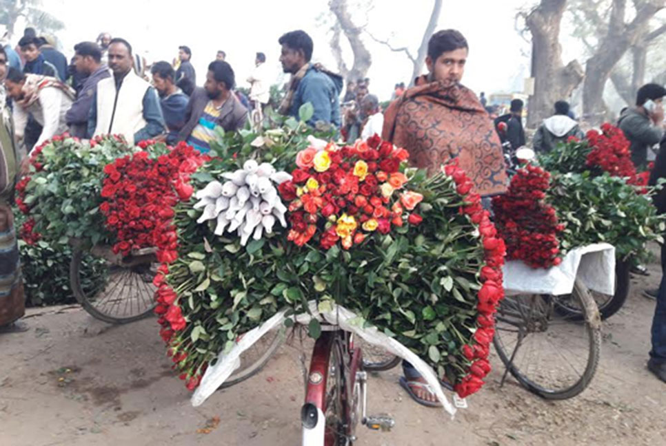 ভালোবাসা দিবস আজ, যশোরে ১৫ কোটি টাকার ফুল বিক্রি