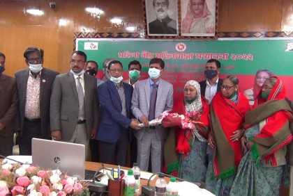 ভোলায় ৩ নারী মুক্তিযোদ্ধাকে সম্মাননা