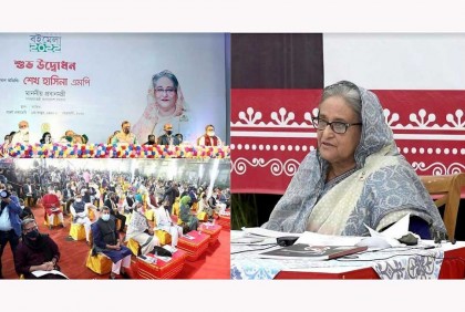 ওমিক্রনের কারণে বইমেলা শুরু করতে দেরি হলো : প্রধানমন্ত্রী