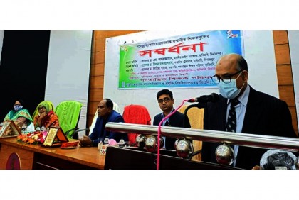হাবিপ্রবিতে ৪৯ শিক্ষককে সংবর্ধনা
