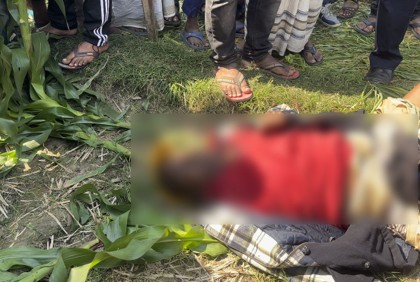 ভুট্টা ক্ষেত থেকে চা দোকানির মরদেহ উদ্ধার