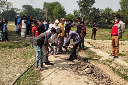 ব্রাহ্মণবাড়িয়ায় ৪০ অবৈধ গ্যাস সংযোগ বিচ্ছিন্ন