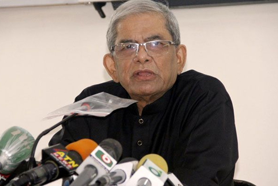 জনগণকে বোকা বানিয়ে ক্ষমতা পাকাপোক্ত করতে চায় আওয়ামী লীগ : ফখরুল

