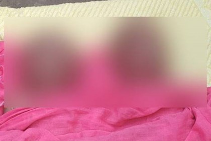কান্না না থামায় যমজ শিশু মনি-মুক্তাকে হত্যার পর পুকুরে ফেলে মা 