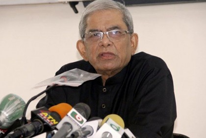 জনগণকে বোকা বানিয়ে ক্ষমতা পাকাপোক্ত করতে চায় আওয়ামী লীগ : ফখরুল

