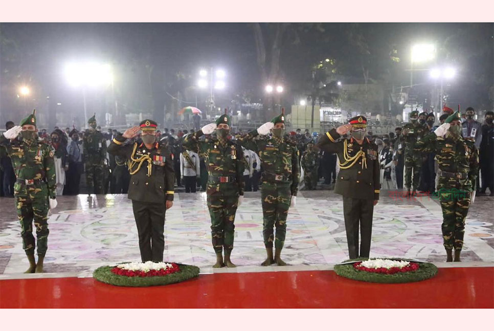 ভাষা শহীদদের প্রতি রাষ্ট্রপতি ও প্রধানমন্ত্রীর শ্রদ্ধা