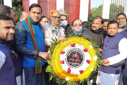 চাঁপাইনবাবগঞ্জে শহীদ দিবস ও আন্তর্জাতিক মাতৃভাষা দিবস পালিত