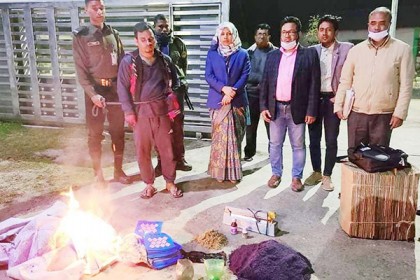 হোসেনপুরে ভেজাল কীটনাশক তৈরীর দায়ে ব্যবসায়ীকে ৫০ হাজার টাকা জরিমানা