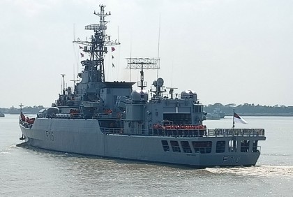 আন্তর্জাতিক নৌ মহড়ায় অংশ নিচ্ছে যুদ্ধ জাহাজ ‘ওমর ফারক’