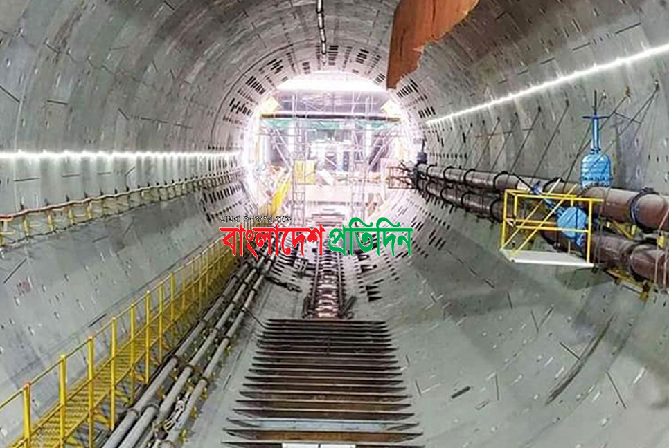 বঙ্গবন্ধু টানেলের সার্বিক কাজের অগ্রগতি ৮০ শতাংশ