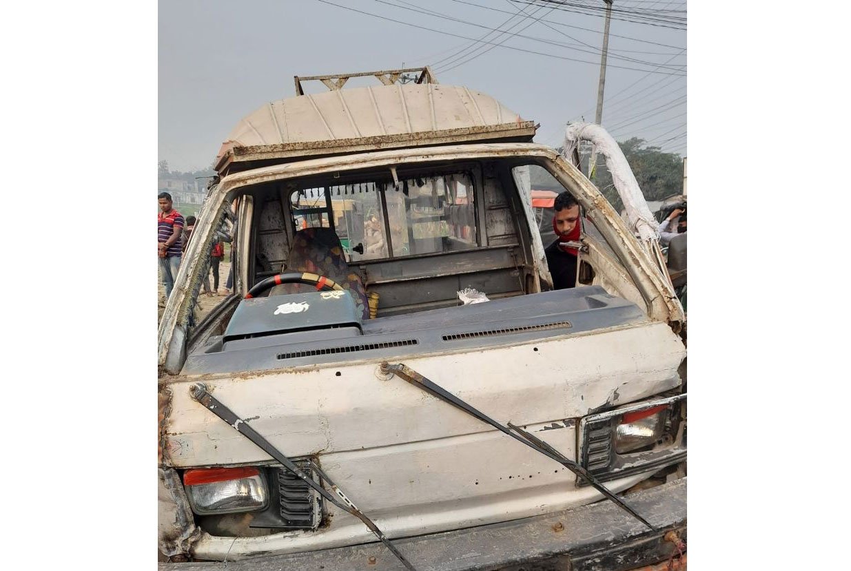 গাজীপুরে সড়ক দুর্ঘটনায় একজন নিহত