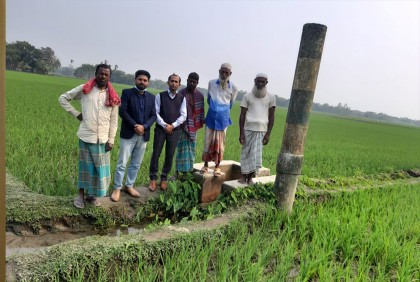 বাংলাদেশ প্রতিদিনের খবরে মেরামত করা হলো গভীর নলকূপ