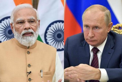 ইউক্রেনে রুশ হামলা: পুতিনকে ফোন করে যা বললেন মোদি