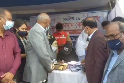 নেত্রকোনায় ৩১৪টি কেন্দ্রে চলছে গণটিকা কার্যক্রম