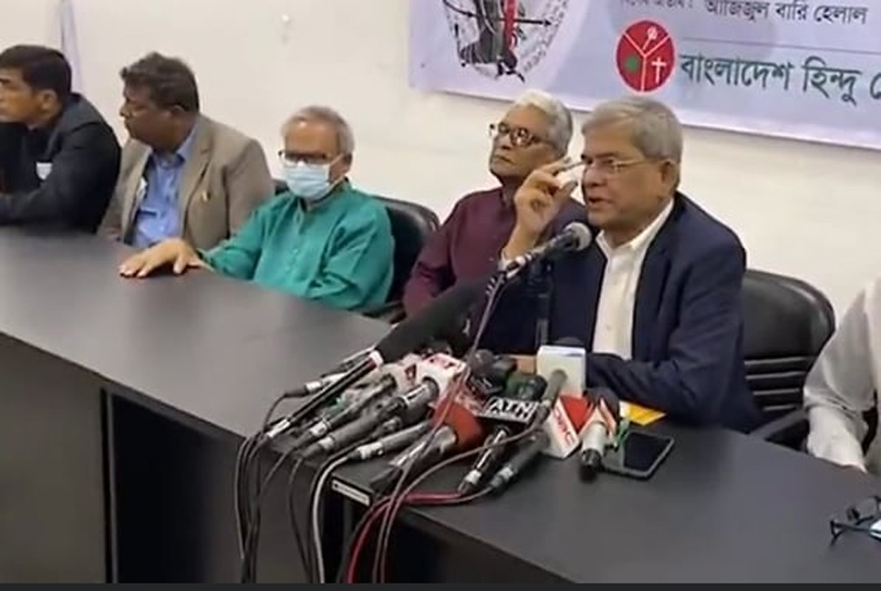 আমাদের মাথাব্যথা একটা বিষয় নিয়ে : ফখরুল