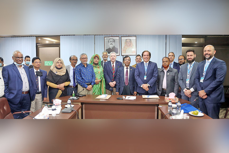 ব্রাজিলের প্রতিনিধি দলের বারি পরিদর্শন
