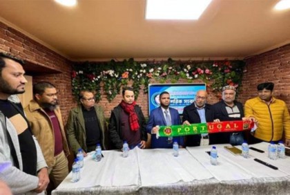 লিসবনে যুক্তরাষ্ট্র প্রবাসী ইঞ্জিনিয়ার বেলালকে নাগরিক সংবর্ধনা