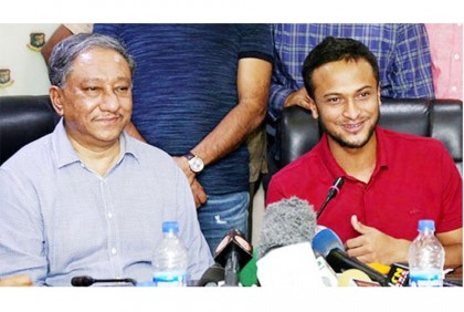 নিজের ভবিষ্যৎ পরিকল্পনা নিয়ে বিসিবির সঙ্গে আলোচনা করবেন সাকিব

