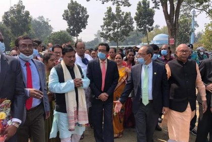 রাবি সফরে ভারতীয় সাংস্কৃতিক প্রতিনিধিদল 