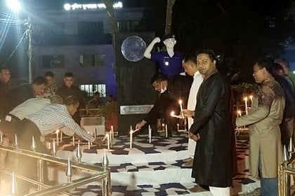 স্বাধীনতার মাসের প্রথম প্রহরেই ফেনীতে পুলিশ মেমোরিয়াল ডে পালিত
