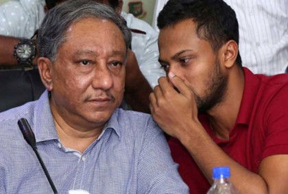 বিসিবি সভাপতি নিশ্চিত করলেও নিশ্চুপ সাকিব