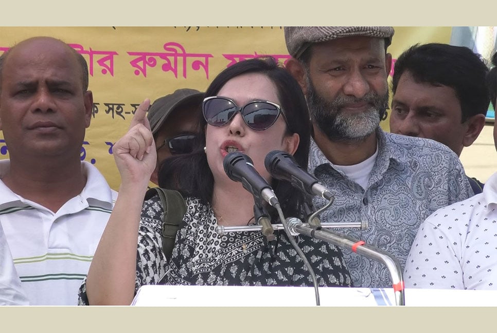 নূন্যতম সুষ্ঠু নির্বাচন হলে আওয়ামী লীগকে খুঁজে পাওয়া যাবে না : রুমিন ফারহানা

