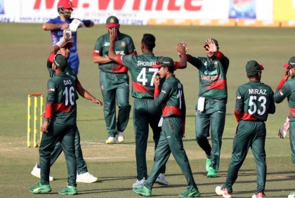টি-টোয়েন্টিতে হারের বৃত্ত ভাঙতে আফগানিস্তানের মুখোমুখি বাংলাদেশ