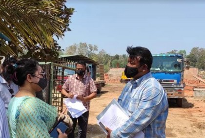 টেকনাফে অবৈধ ৫ ইটভাটাকে ১৯ লাখ টাকা জরিমানা