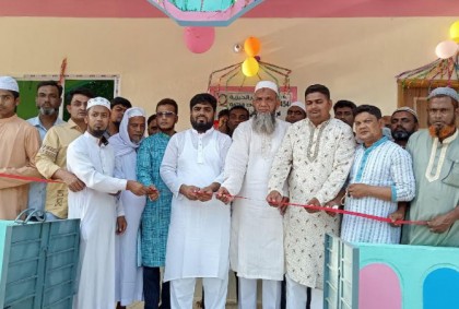 শাজাহানপুরে হাফেজিয়া মাদ্রাসার ভবন উদ্বোধন