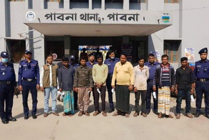 চালককে হত্যা করে ইজিবাইক ছিনতাই চক্রের সাত সদস্য গ্রেফতার