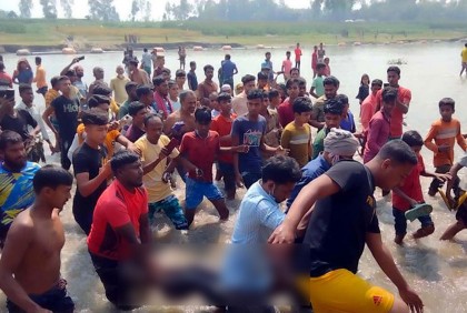 বগুড়ায় নদীতে গোসল করতে নেমে নিখোঁজ ছাত্রের লাশ উদ্ধার