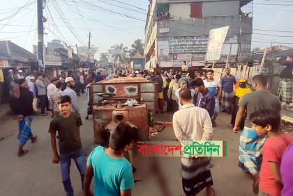 পিরোজপুরে ট্রলি চাপায় প্রাণ গেল শ্রমিকের