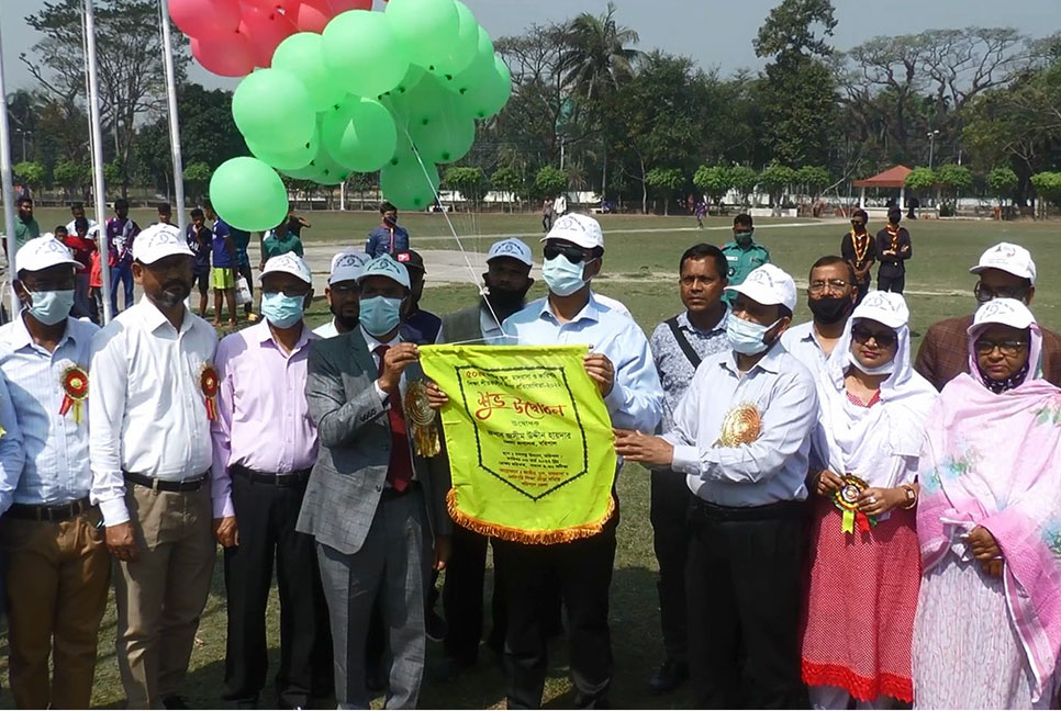 বরিশালে ৫০তম জাতীয় শীতকালীন ক্রীড়া প্রতিযোগীতা অনুষ্ঠিত