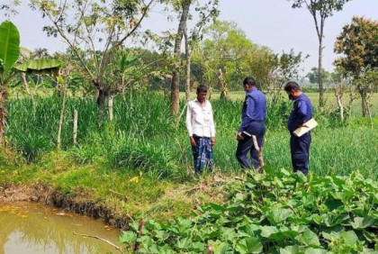 কুষ্টিয়ায় পুকুর পাড় থেকে মহিলার লাশ উদ্ধার 