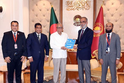 জনগণের অর্থ জনস্বার্থে ব্যবহার নিশ্চিত করার আহ্বান রাষ্ট্রপতির

