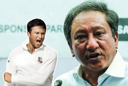 সাকিবের ওপর চটলেন বিসিবি সভাপতি!