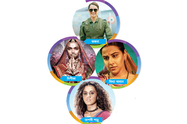 বলিউডে নারীপ্রধান যত ছবি