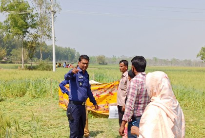 পঞ্চগড়ে গমক্ষেত থেকে নারীর মরদেহ উদ্ধার