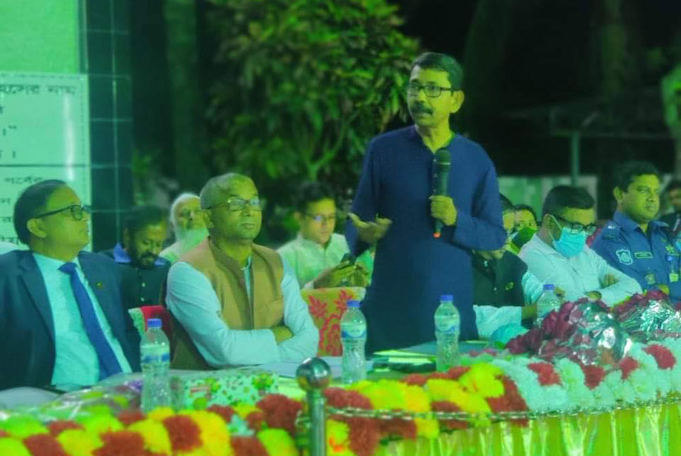 ‘জয় বঙ্গবন্ধু’কে জাতীয় স্লোগান করা উচিত : ইকবাল হোসেন অপু